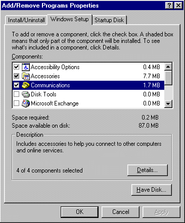 Add remove / Programs