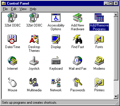 Control Panel